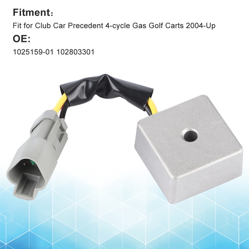 Voltage Regulator for Club Car Precedent Gas Golf Cart 2004‑Up