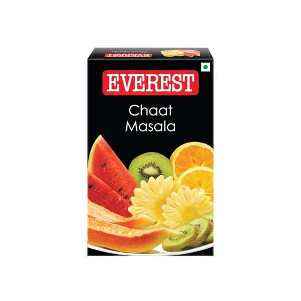 Everest Various Seasoning Masala Powder - A Mixture of Spices Adds Taste - Aromatic & Enhances the flavor of the meal - Simplifies & Speeds Up The Cooking Process (Chaat Masala 50g, Pack of 1)