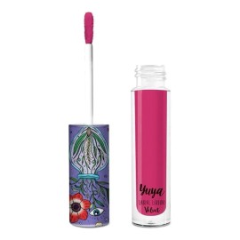 Yuya Labial Liquido Mate Apapacho 3g Lipstick Larga Duración Color Rosa oscuro