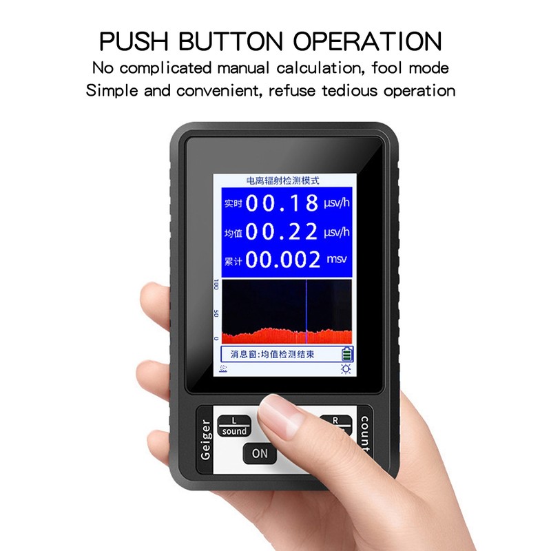 Geiger Counter Nuclear Radiation Detector Portable Handheld Beta Gamma X