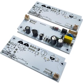 W10515058 1PC and W10515057 2PC Refrigerator LED Light Board Kit Compatible with Whirlpool Kenmore Maytag Refrigerator Freezer Replace WPW10515058 WPW10515057 wrs325fdam04 wrs325fdam02 (No Cover)