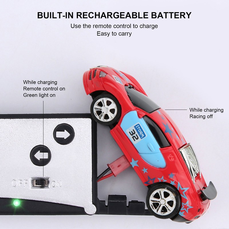 Mini RC Car with Can Box Power Induction Fourway Remote