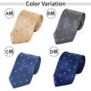 Michiko London Brand Necktie, Made in Japan, Nishijin Weave, 100%