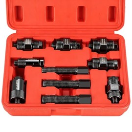 DASBET Extractor de Volante de Motocicleta de 10 Piezas | Extractor de Volante | Herramienta Extractora de Volante de Motor Pequeño, Jueg...