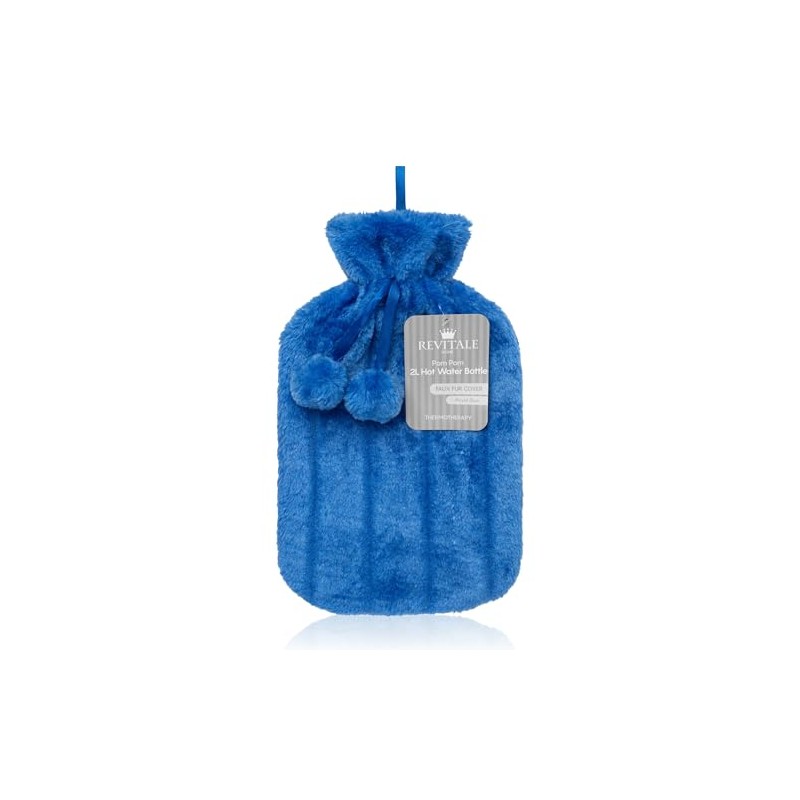 Revitale Revitale Luxury Cosy Faux Fur Pom Pom Hot Water