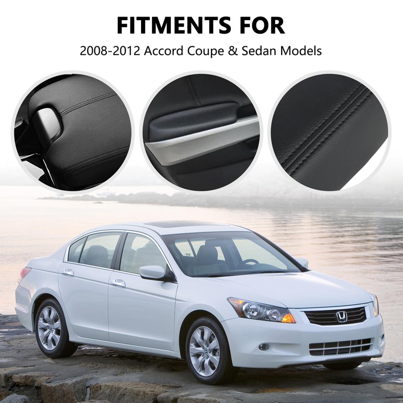 LELEHOKA Center Console Cover & Front Door Panels Armrest Replacement