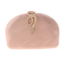 neXxtten Gold Tone Metal Hardware Frame Glitter Fabric Clutch Evening Bag HSY105-BGD