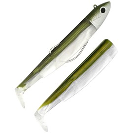 Fiiish Black Minnow 160mm Combo (Rigged and Ready) 60g Khaki Off Shore Head + Khaki Body