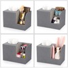 Sumnacon Square Linen Tissue Box Cover - Decorative Cube Tissue