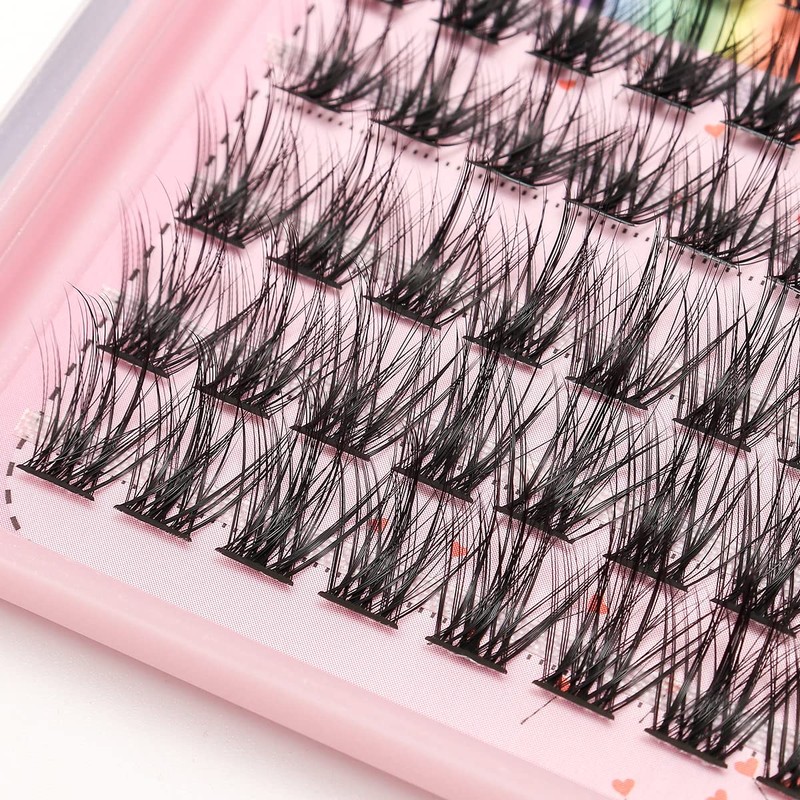 Bodermincer NEW 120 Cluster 10-12-14-16mm Mixed Professional Makeup Individual EyeLashes