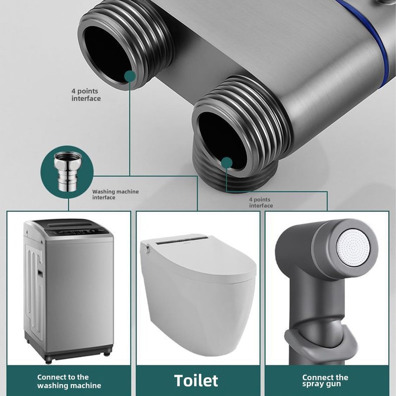 Handheld Bidet Sprayer for Toilet, Handheld Sprayer Kit, Baby Cloth