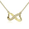 Hoops & Loops Collar con Colgante de Plata de Ley,