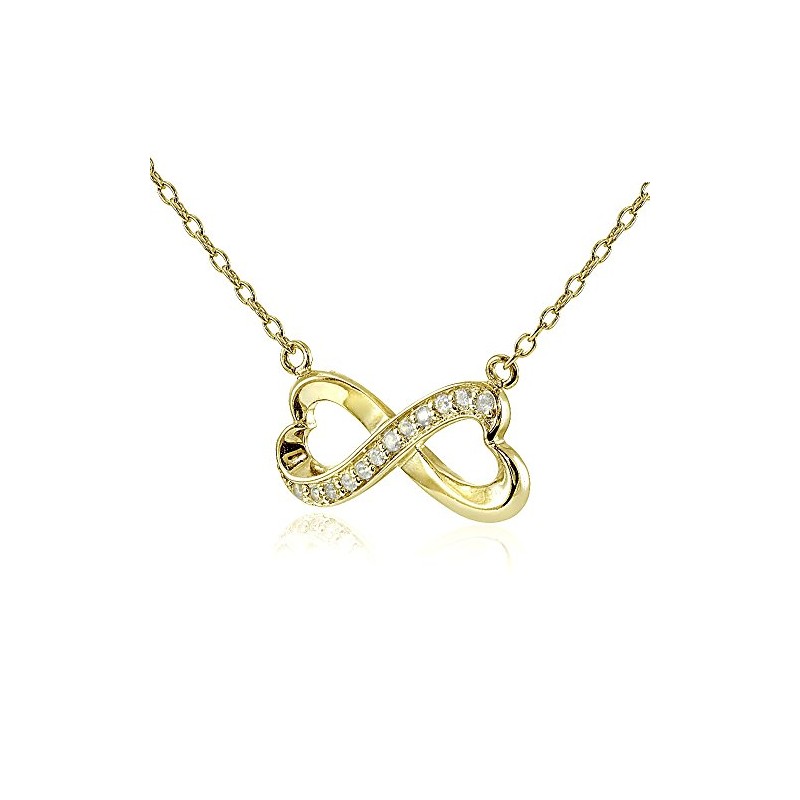Hoops & Loops Collar con Colgante de Plata de Ley,