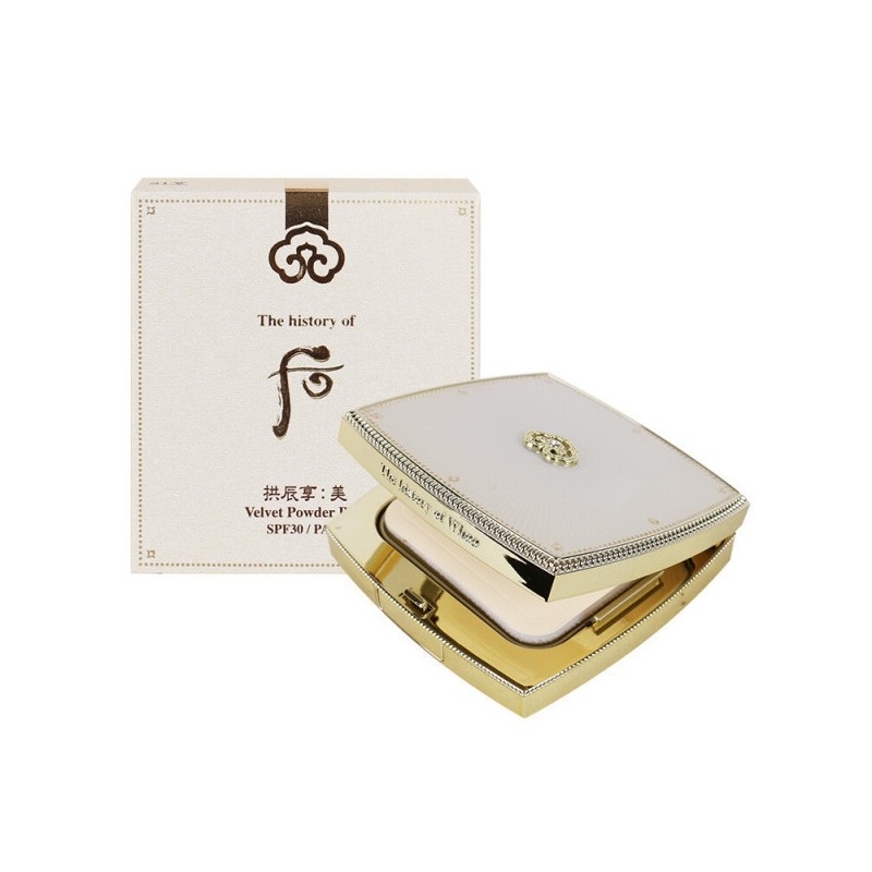 The Whoo Gongjinhyang Mi Velvet Powder Pact No. 21 SPF30