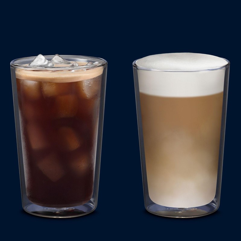 De'Longhi DLSC319 16.6 FL oz Thermal Glasses, set of 2
