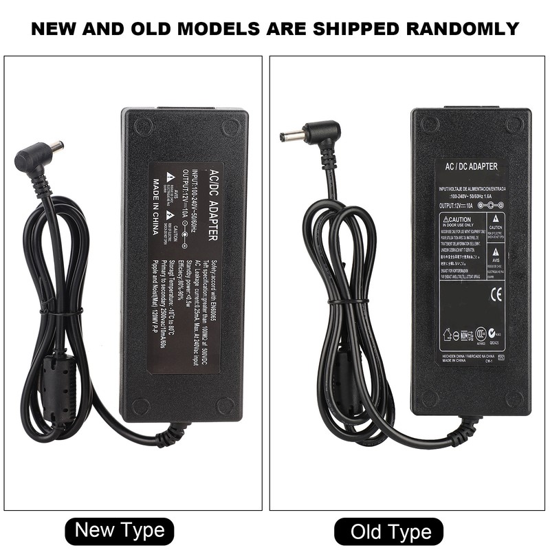 AC/DC Adapter 12V 10A Multiple Protection Power Supply Switch Power