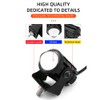 2pcs Super Bright 24W LED Two-Color White Amber Spotlight +