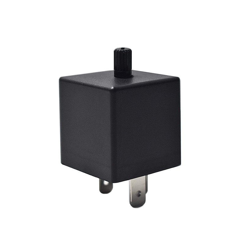 DKMOTORK 0051 3-Pin CF13 JL-02 Adjustable Electronic Flasher Relay for