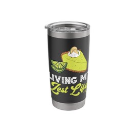 Key Lime Pie Zest Life Lemon Pie Dessert Lime Pie Baker Stainless Steel Insulated Tumbler