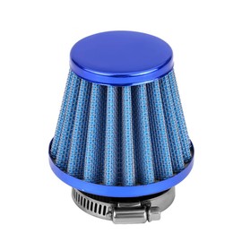 ETOPARS Blue Motorcycle Air Filter Universal Motorcycle Air Intake Filter Kit 60 mm Car Intake Air Filter Air Filter Induction Carburettor Offroad