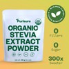 Organic Stevia Concentrated Powder, 125g, Organic Pure Stevia Powder, No