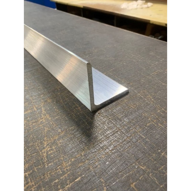 1/4" Aluminum Angle x 3" x 3", Pick Your Length,
