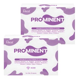 2 Pack Prominent Quod Probioticos Y Prebioticos Para Mujer                                                                                            
