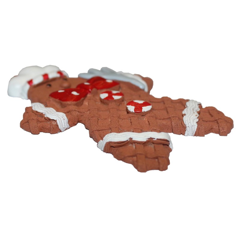Christmas Tree Decorations Gingerbread Polyresin Hanging Ornament (Gingerbread Man 6014)