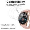 smaate Screen Protector Compatible with Parsonver SR1 1.32” Round Screen