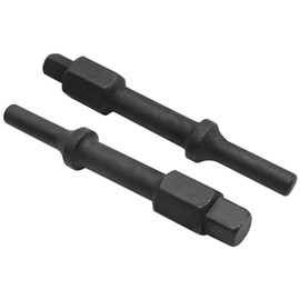 ZUDKSUY 2Pcs Pneumatic Bolt Breaker Set, 1/2 Inch 3/8 Inch Chisel Pneumatic Bolt Breaker Tools, Metal Bolt Breaker Shake'n Break Removing Stubborn Fasteners Bolts Nuts