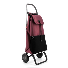 Rolser I-Max Urban 2 Wheel Foldable Shopping Trolley - Bordeaux