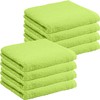 REDBEST Duschtuch Oceanside 8er-Pack Walk-Frottier apfelgrün Größe 70x140 cm