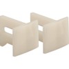 Prime-Line N 7015 Plastic Pocket Door Bottom Guide, 1-1/8 Inch,