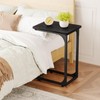 Fixwal C Table, C Shaped Side Table, Small End Table