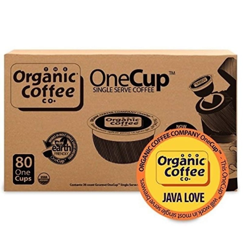 The Organic Coffee Co. Compostable Coffee Pods - Java Love