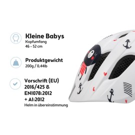 Bobike Unisex Youth Kids Plus XS/S Helmet Teddy Bear