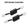 2PCS LED Strobe Controller LF‑300B Work Light Car Signal Light