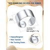 PROSILVER 925 Sterling Silver Toe Rings for Women, Non Tarnish