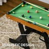 Soozier 38" Foldable Billiards Tabletop Game, Pool Table Set, Fun