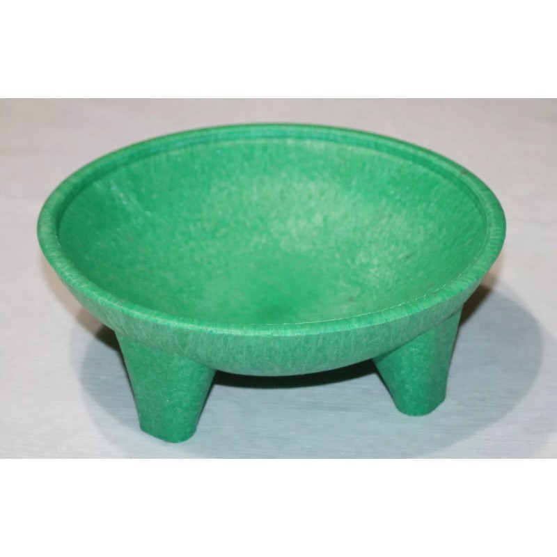 Oro Import Mexican Molcajete Serving Dish Salsa Plate Bowl Large