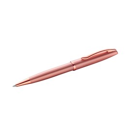Pelikan Jazz Noble Ballpoint Pen Rose (Pink) for Right and Left Handed Users Elegant Metal Ballpoint Pen in Folding Box 821636