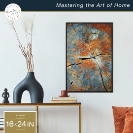 MCS Master & Co. Foundry Metal Gallery Wall Frame, Black, 16 x 24 in without mat