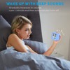 Plumeet Digital Alarm Clock Kids Clock with Snooze and White