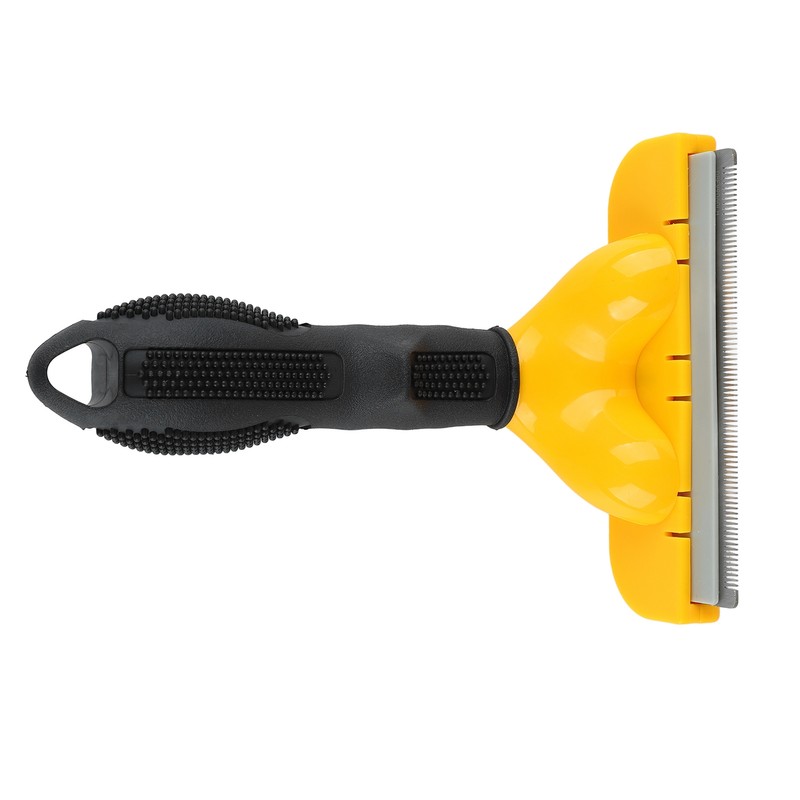Dog Deshedding Brush Reduce Loose Hair Safe Professional Large Pet