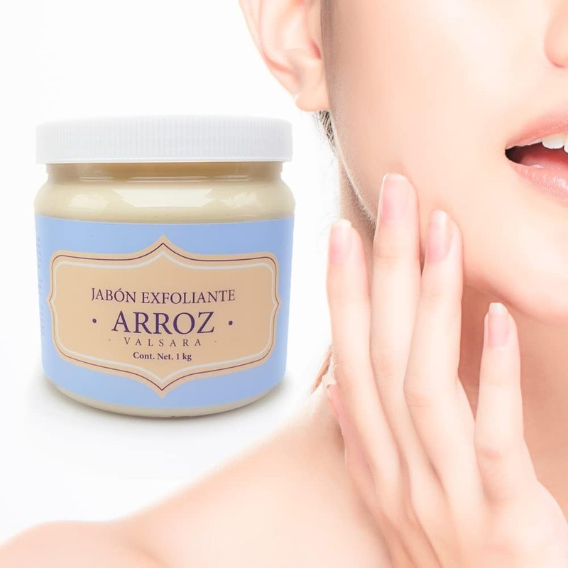 Jabon De Arroz Exfoliante Y Aclarante - 1 Kg