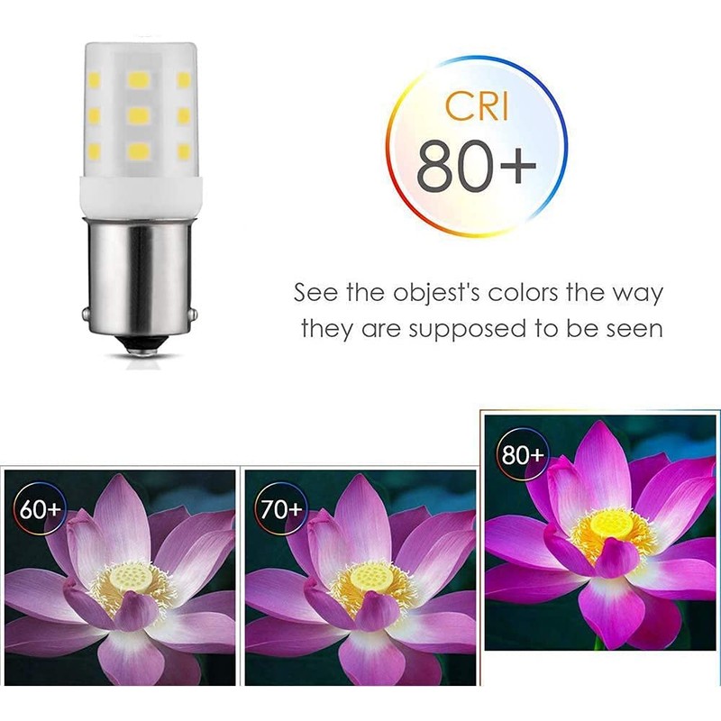 Makergroup 1156 1141 LED Light Bulbs, Weatherproof BA15S S8 SC