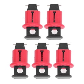 Generic 5Pcs Lockout Tagout Kit, Circuit Breaker Lockout Device, Breaker Lock Out Device, Electrical Miniature Lock Pin Out Standard Industrial Grade Switch for Loto Station