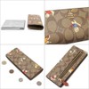 Coach Womens Slim Wallet In Leather, IM/Khaki Multi With With