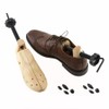Ameribox 2023 One Pair 2-way Wooden Adjustable Shoe Stretcher for