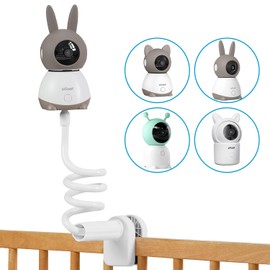 Flexible Baby Monitor Mount Compatible with ieGeek Baby 1T, Baby 4, Baby 7S, Any Cameras with 1/4 Screw Mount
